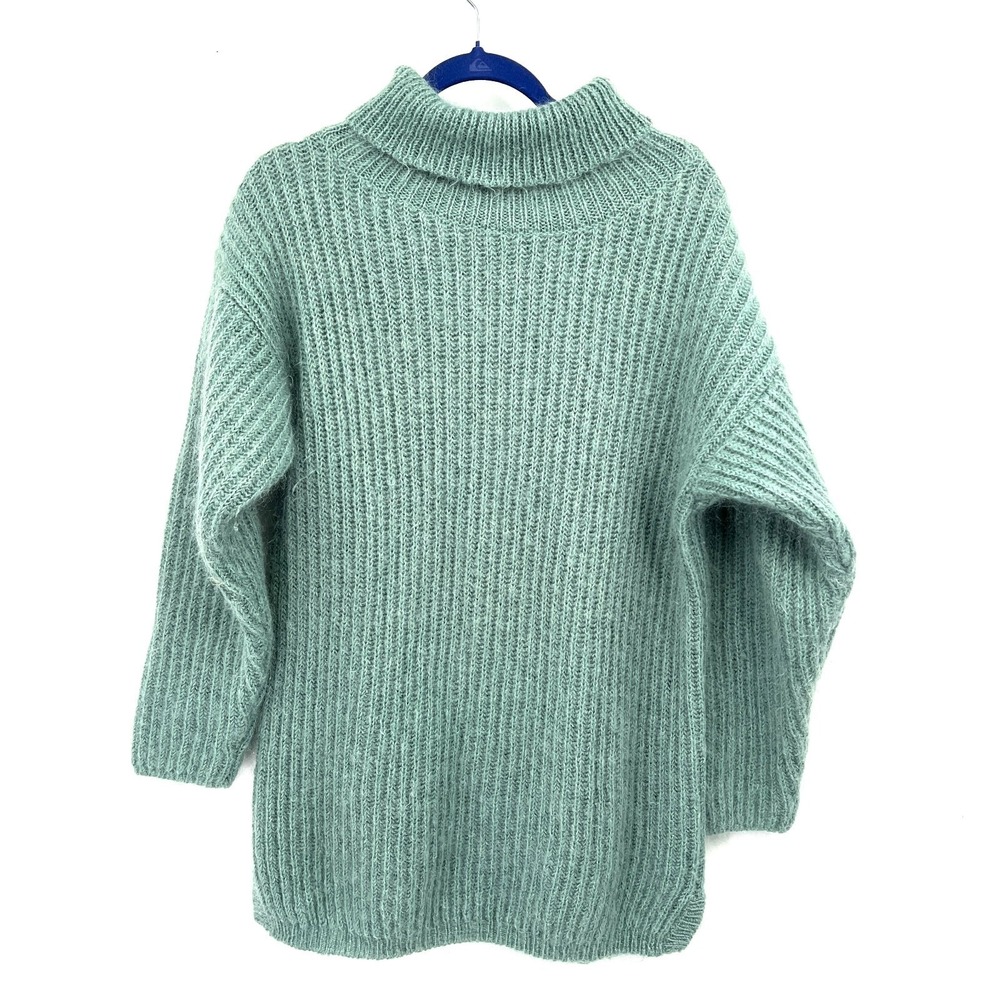 Signatures Northern Isles mohair blend chunky knit turtleneck sweater soft girl